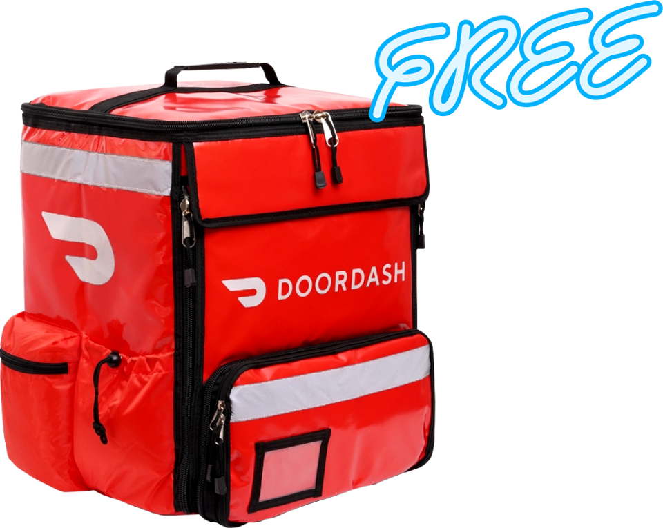 Free DoorDash Bag